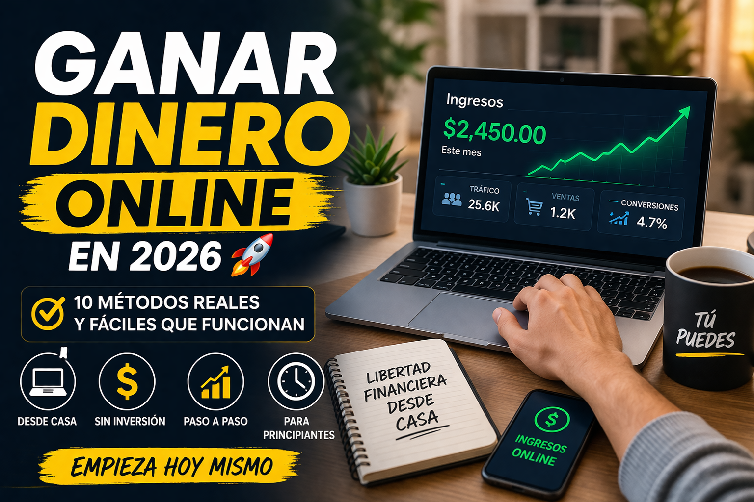 ganar dinero online facil