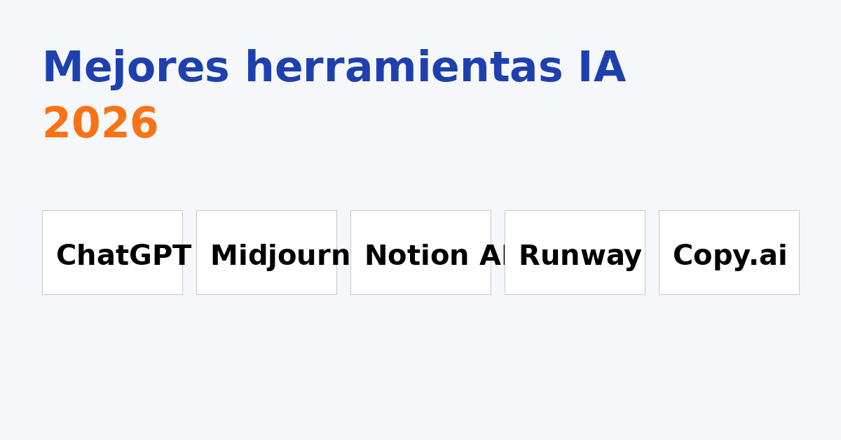 herramientas de inteligencia artificial